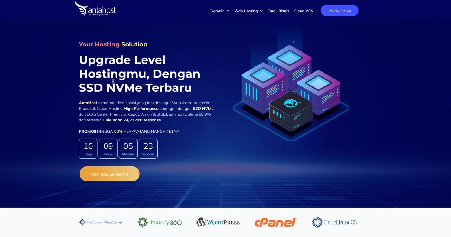 Antahost screenshot 1