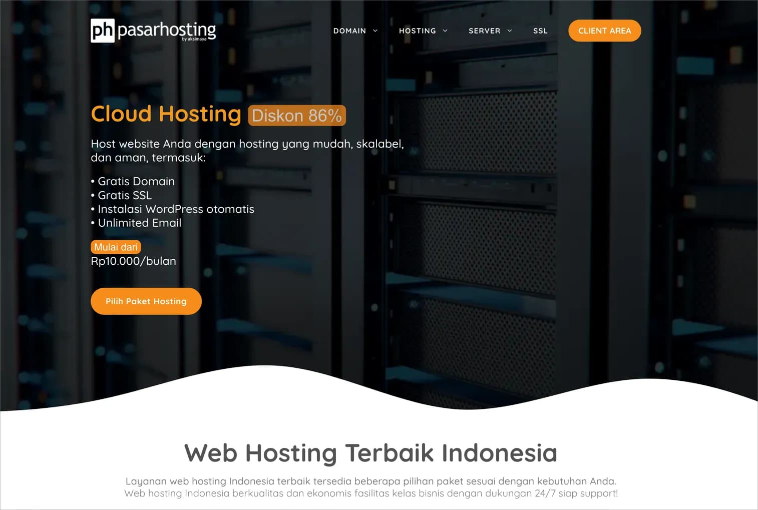 PasarHosting screenshot 1
