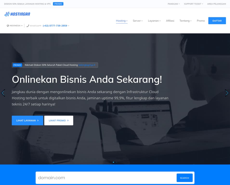 HostinganID screenshot 1