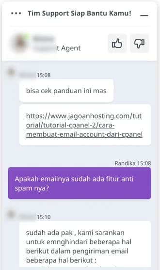 Jagoan Hosting Chat 1
