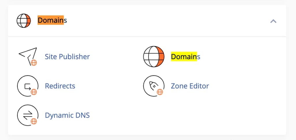 Mengelola Domain di cPanel