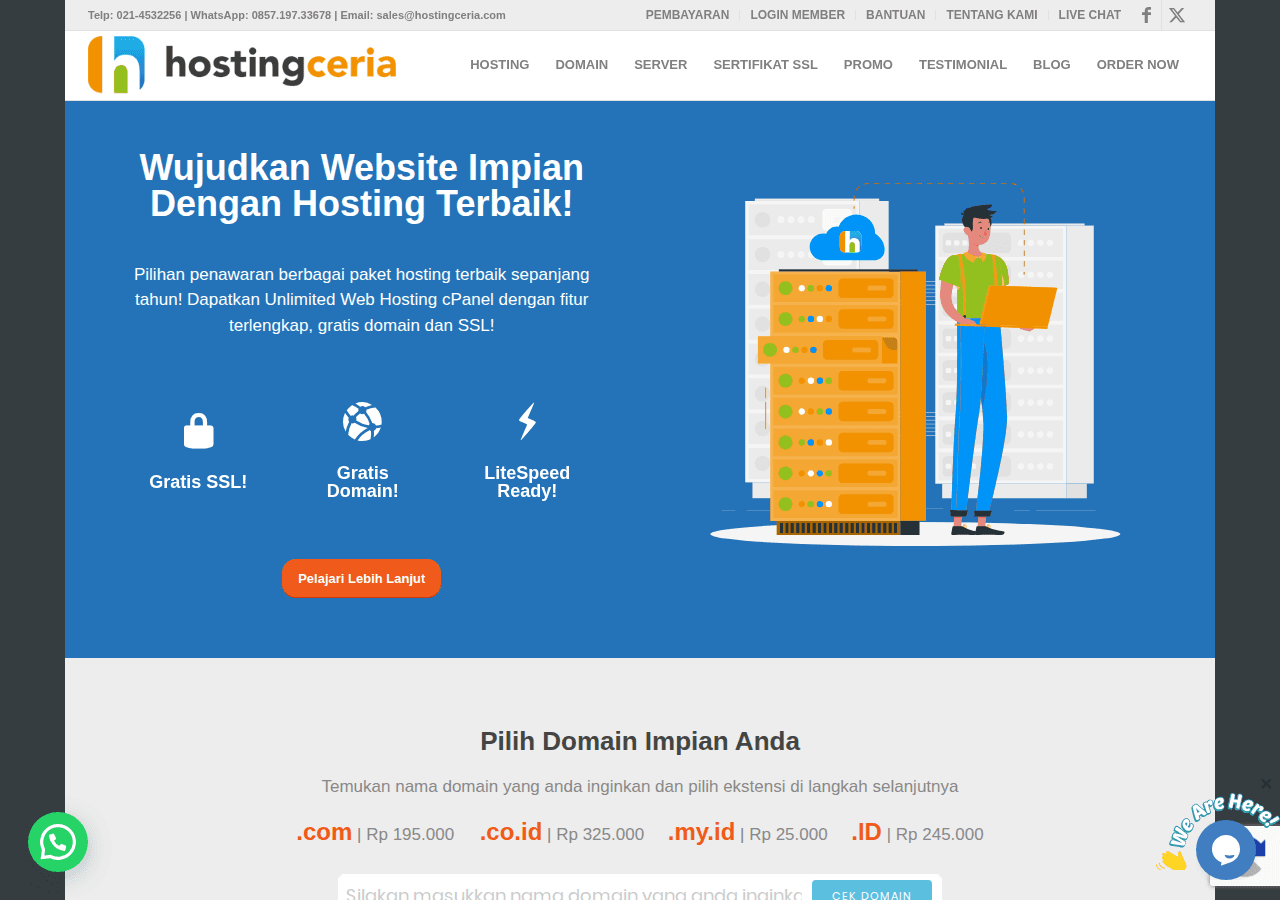 HostingCeria screenshot 1