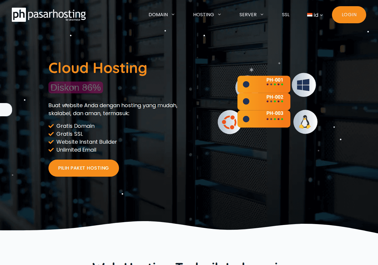 PasarHosting screenshot 1