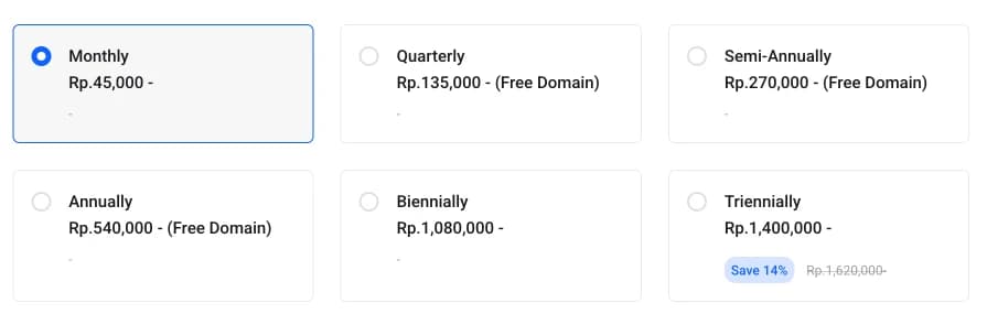 harga terbaru IdCloudHost Harga Terbaru Idcloudhost