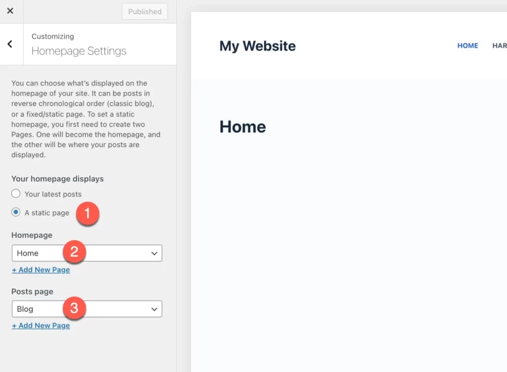Cara-membuat-halaman-statis-di-WordPress cara membuat halaman statis di WordPress